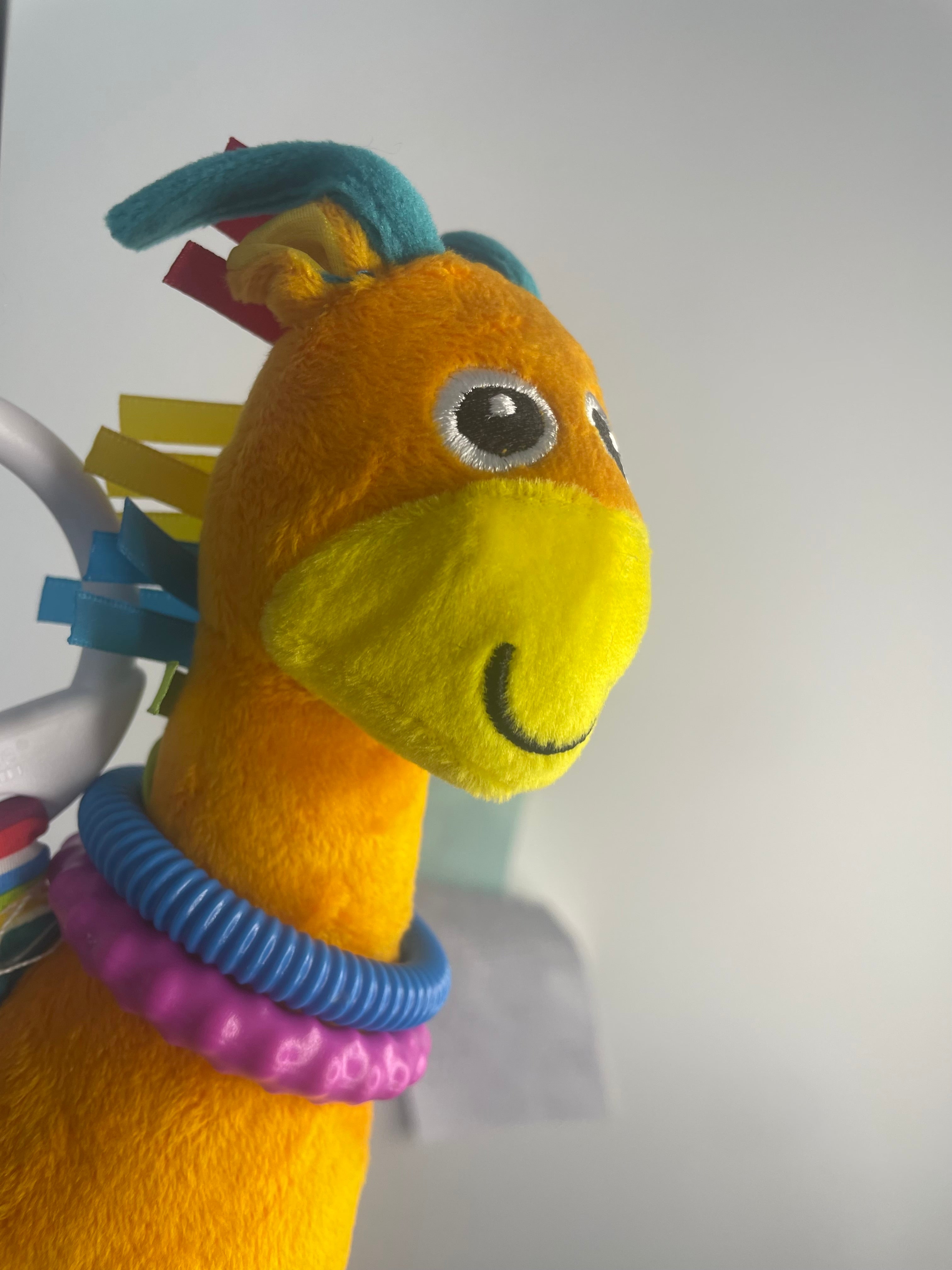 Hanging Toy Baby Stroller or Bed Toy Ring Inside Plush Educational Toy