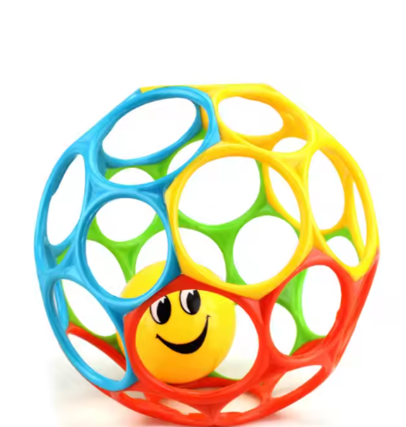 Baby Toddlers Toy Easy Grasp Soft Oball Rattle Balls