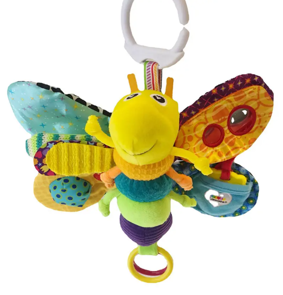 Hanging Toy Baby Stroller or Bed Toy Ring Inside Plush Educational Toy