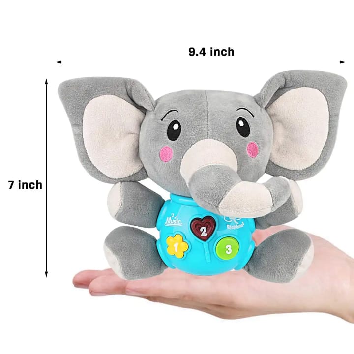 Elevent Plush Musical Baby Toy Cute Stuffed Animal