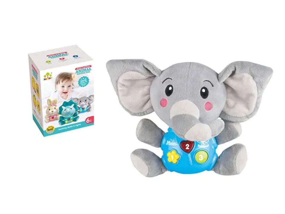 Elevent Plush Musical Baby Toy Cute Stuffed Animal