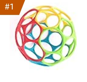 Baby Toddlers Toy Easy Grasp Soft Oball Rattle Balls